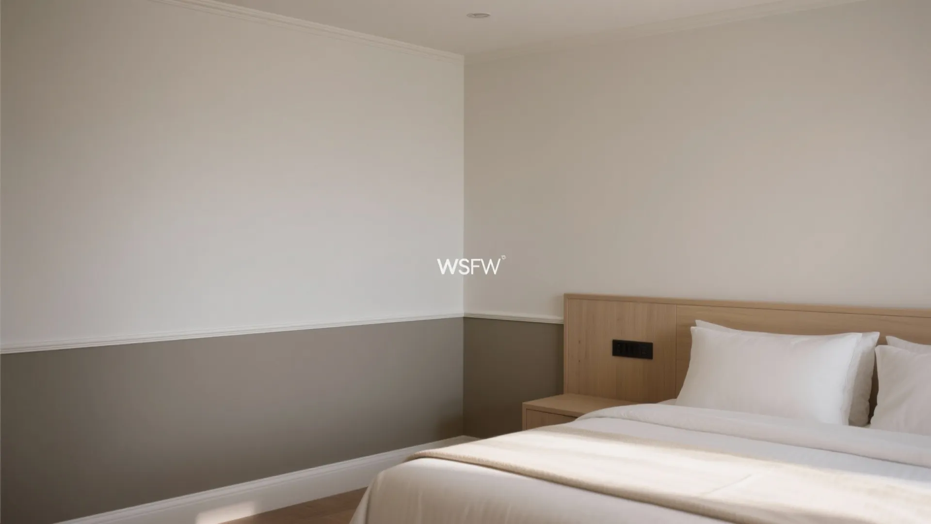 Two-Tone Walls With Soft Contrast