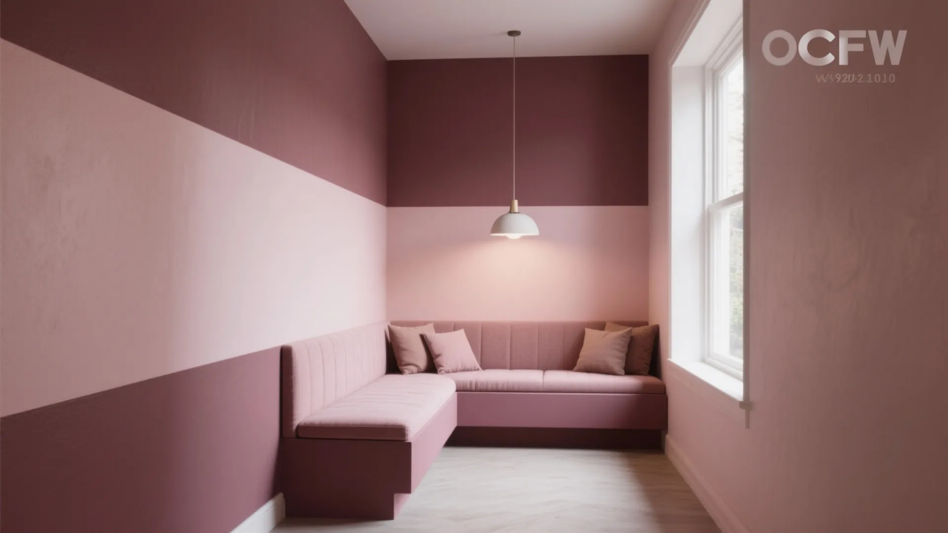 2. Two-Tone Walls for Depth