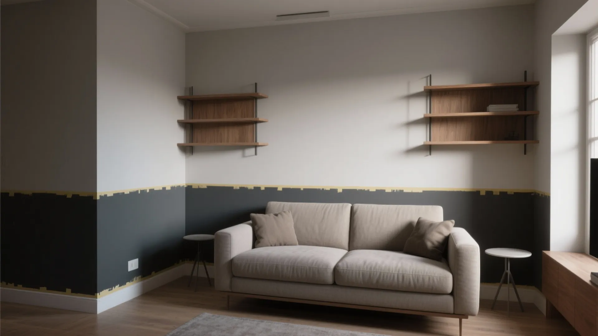 3. Two-Tone Walls — modern, tailored, surprisingly flexible
