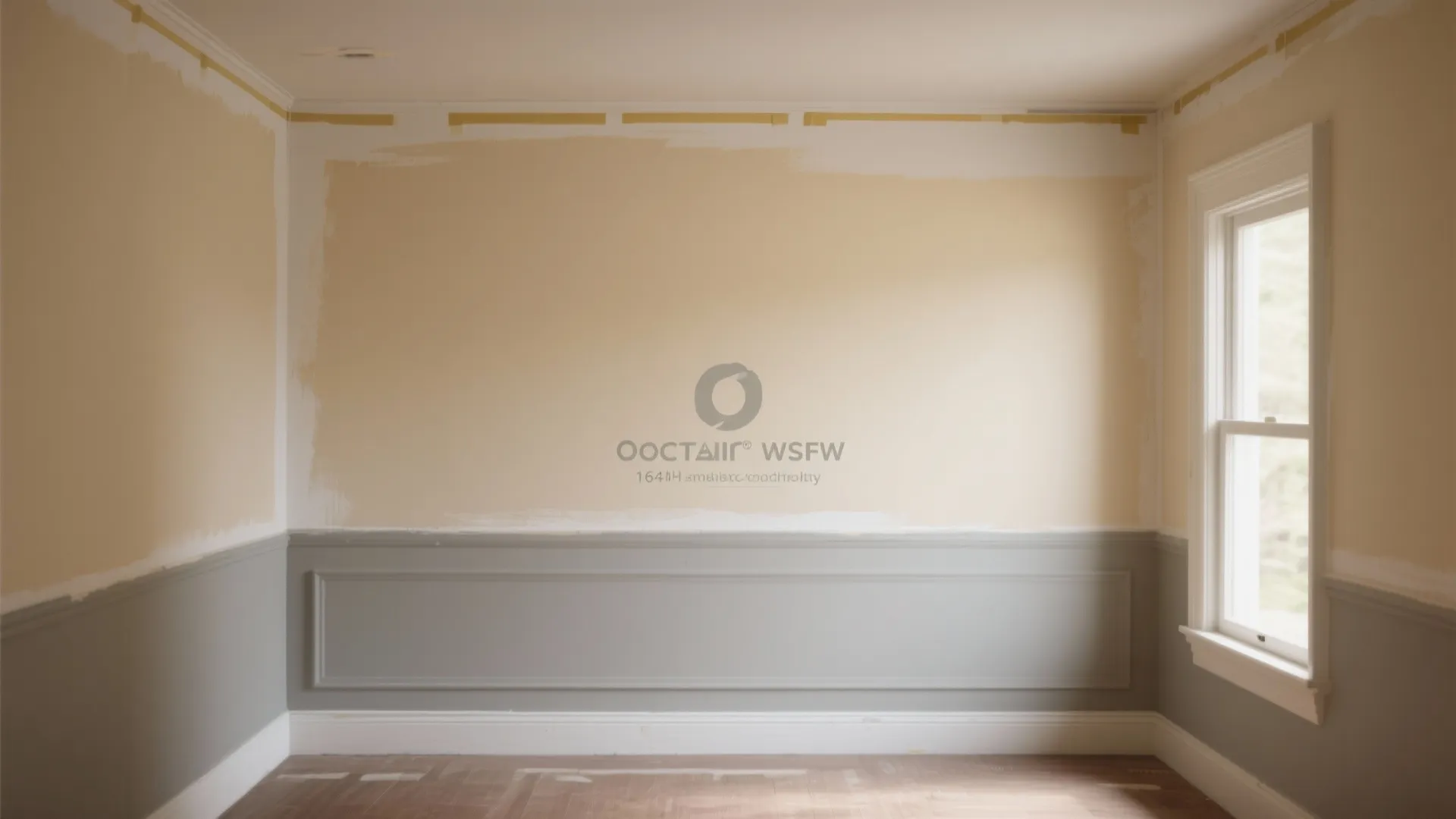 2. Two-tone walls to visually raise ceilings