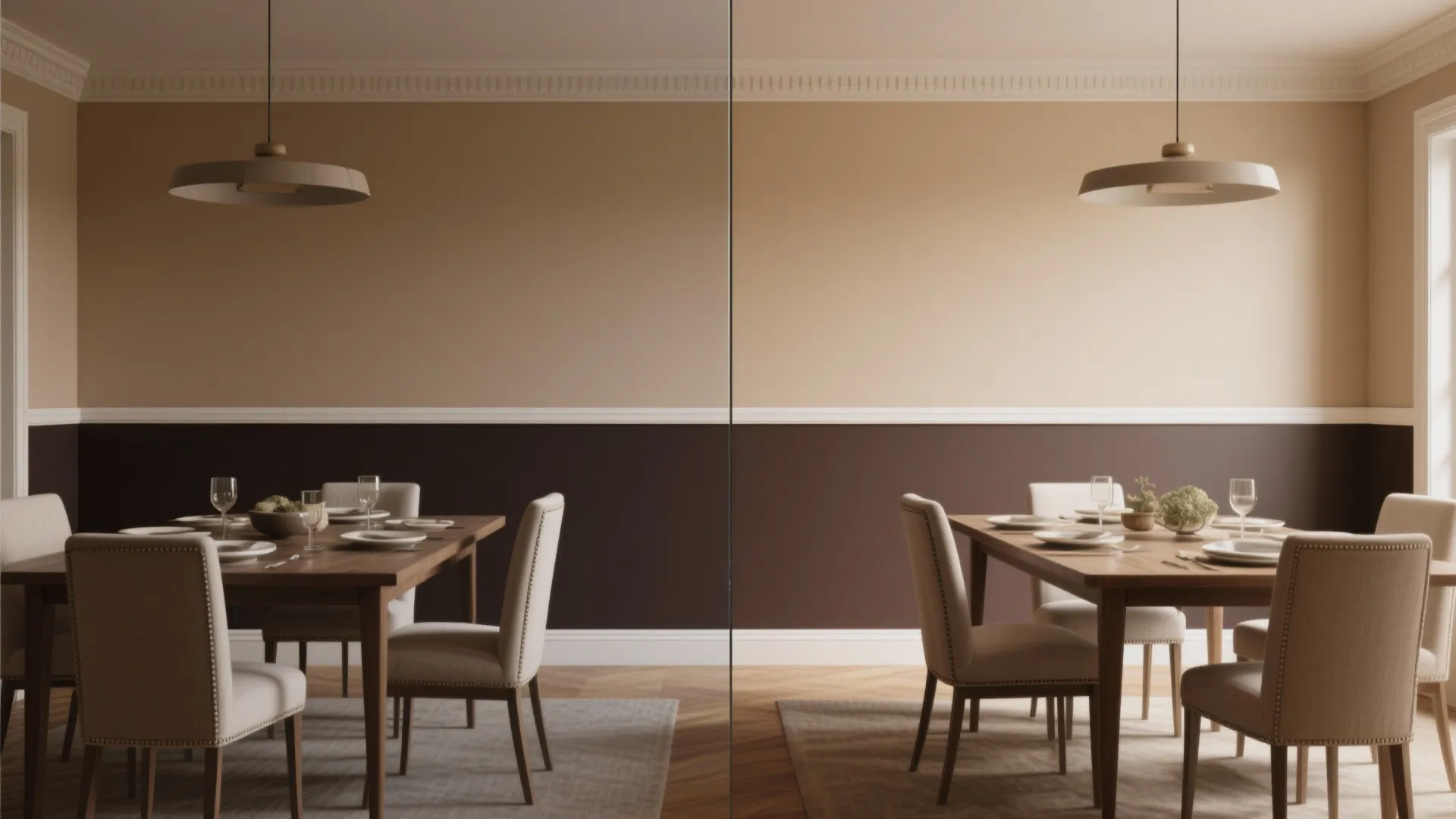 Two-Tone Walls or Chair Rail