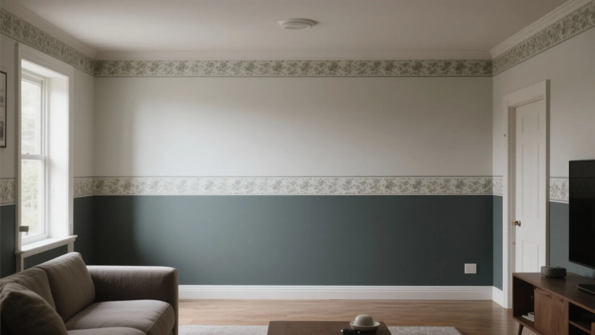 4. Two-Tone Walls: Visual Tricks for Proportion