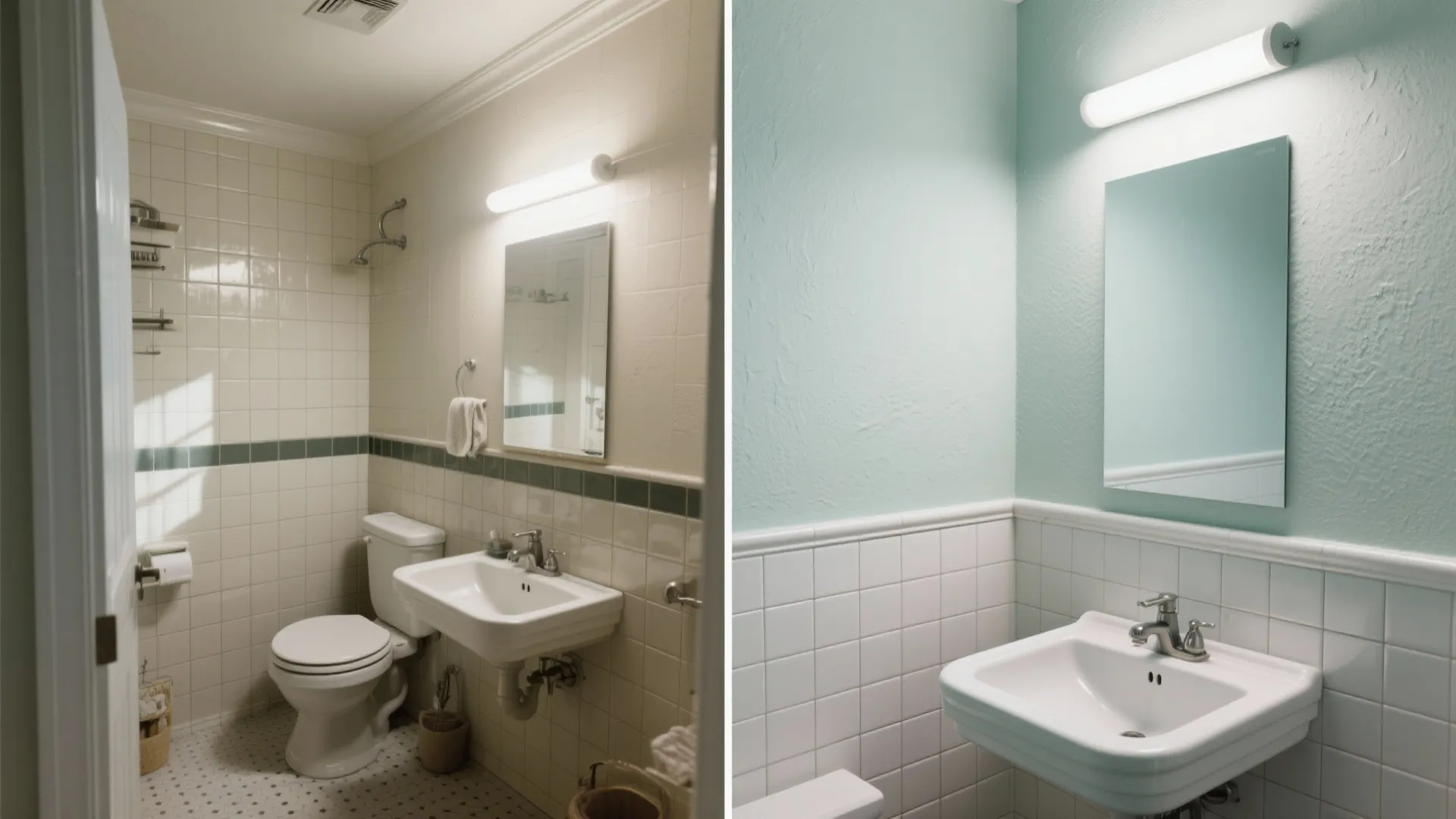 Color-Zoning with Two-Tone Walls