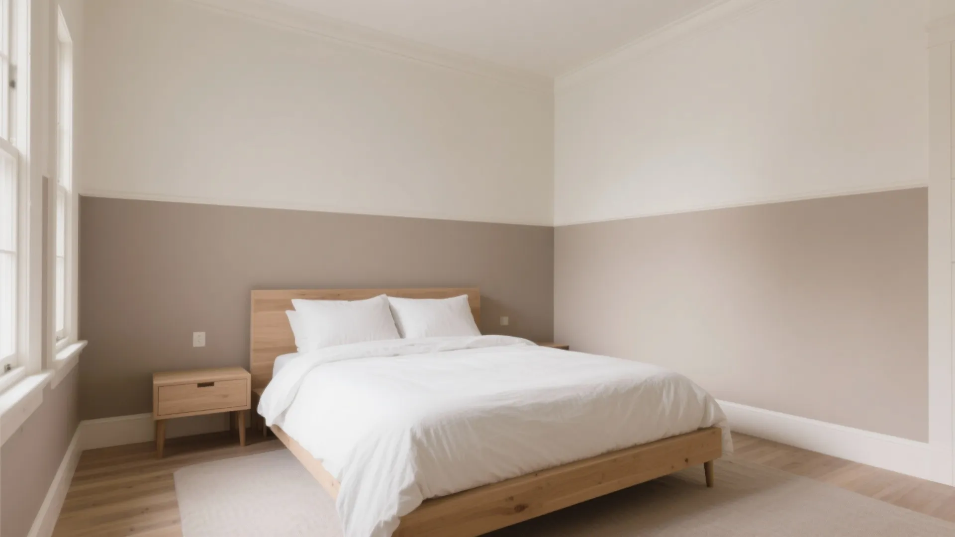 Two-tone wrapping and ceiling tricks