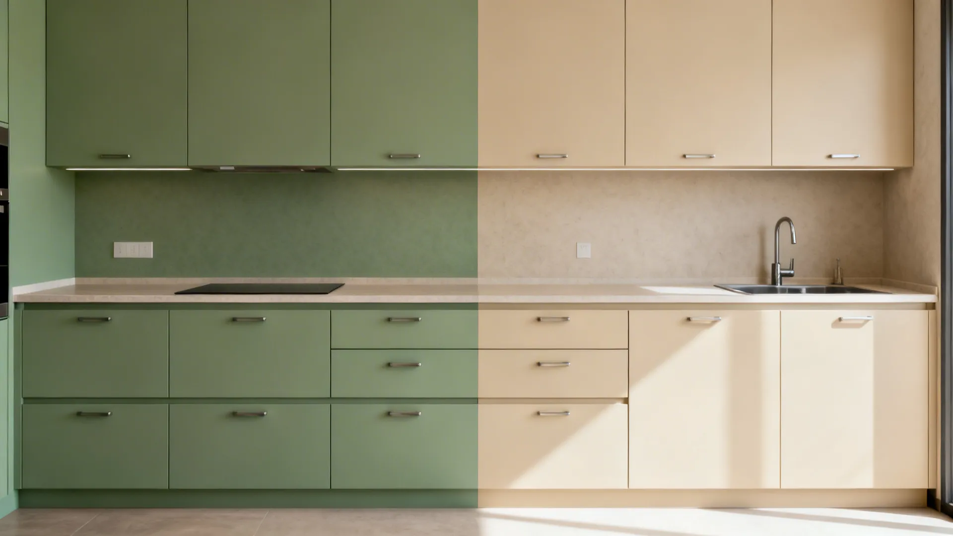 Two-Tone Blocking to Define Zones