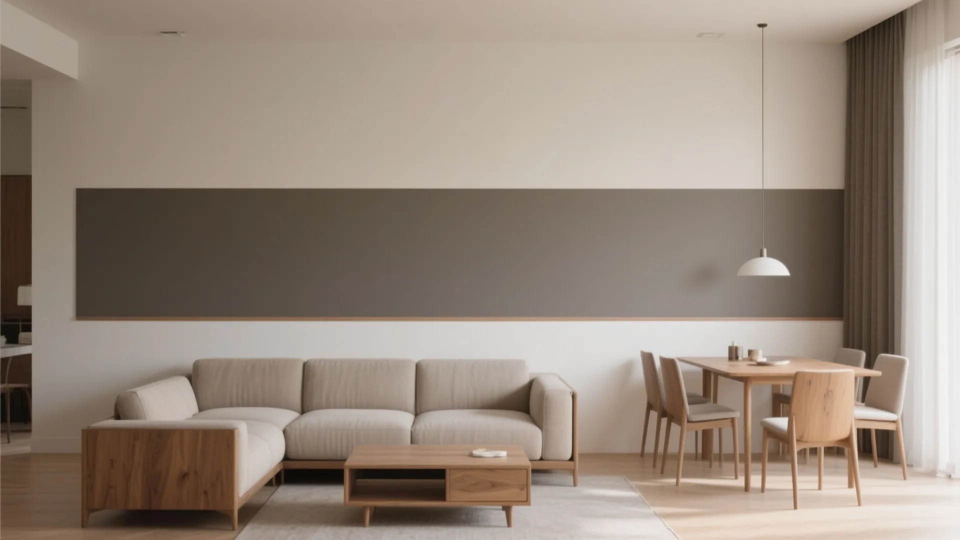 Two‑Tone Walls and Colour Zoning