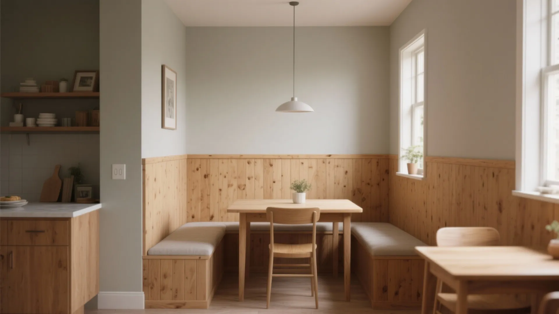 Two-Tone Pine and Paint for Zoning