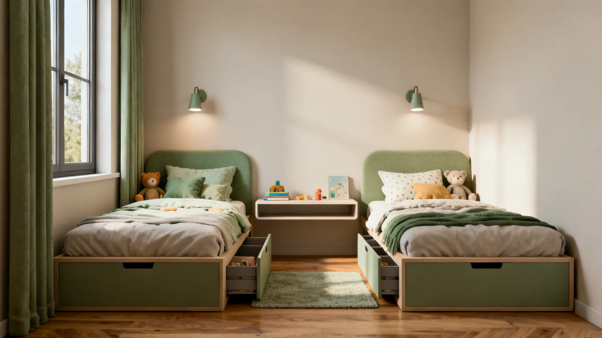 Twin Beds + Small Room: 5 Space-Smart Ideas