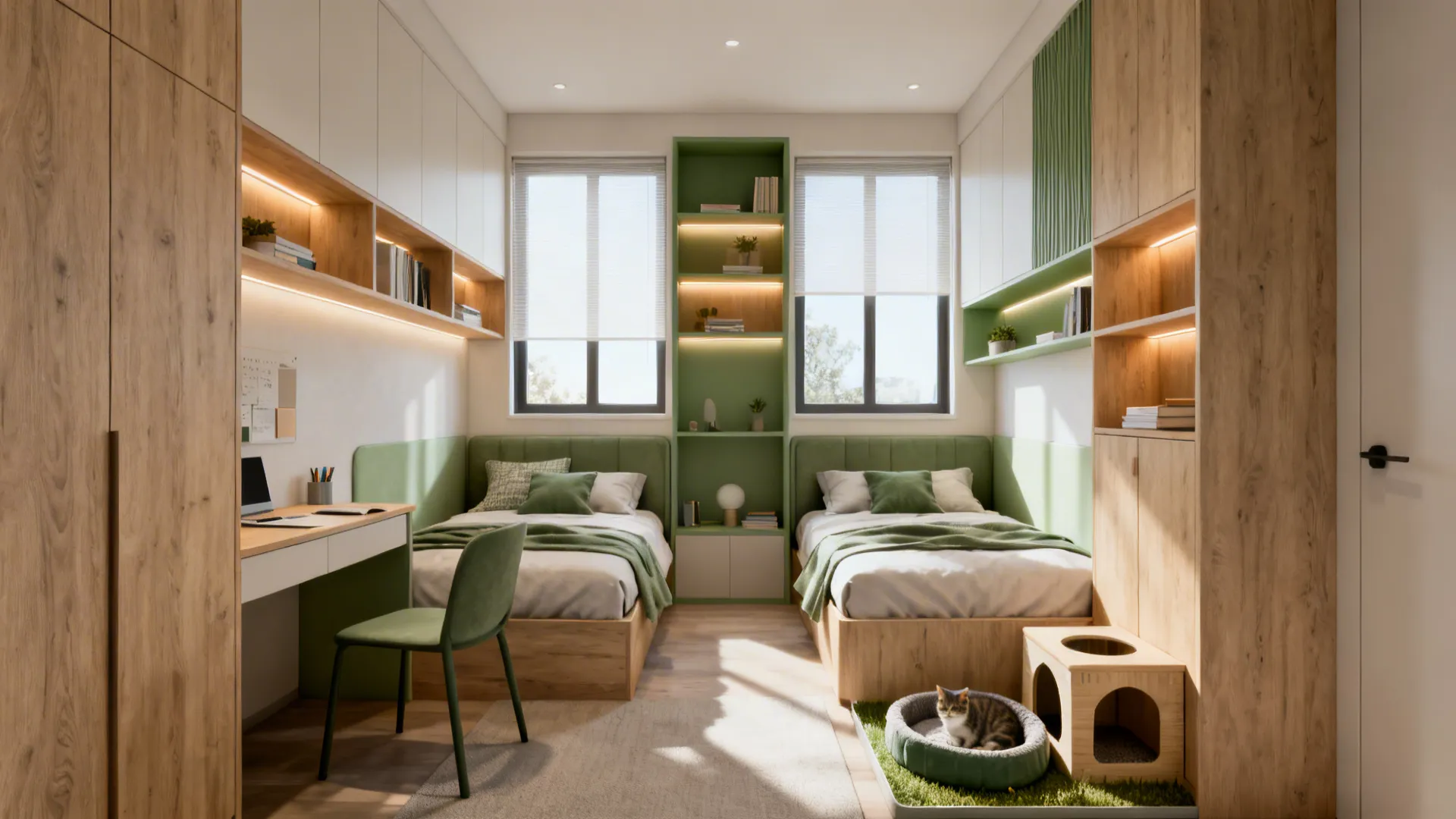 5 Smart Ways to Arrange Two Twin Beds: Creative small-room solutions for two twin beds — space-saving, stylish, and practical