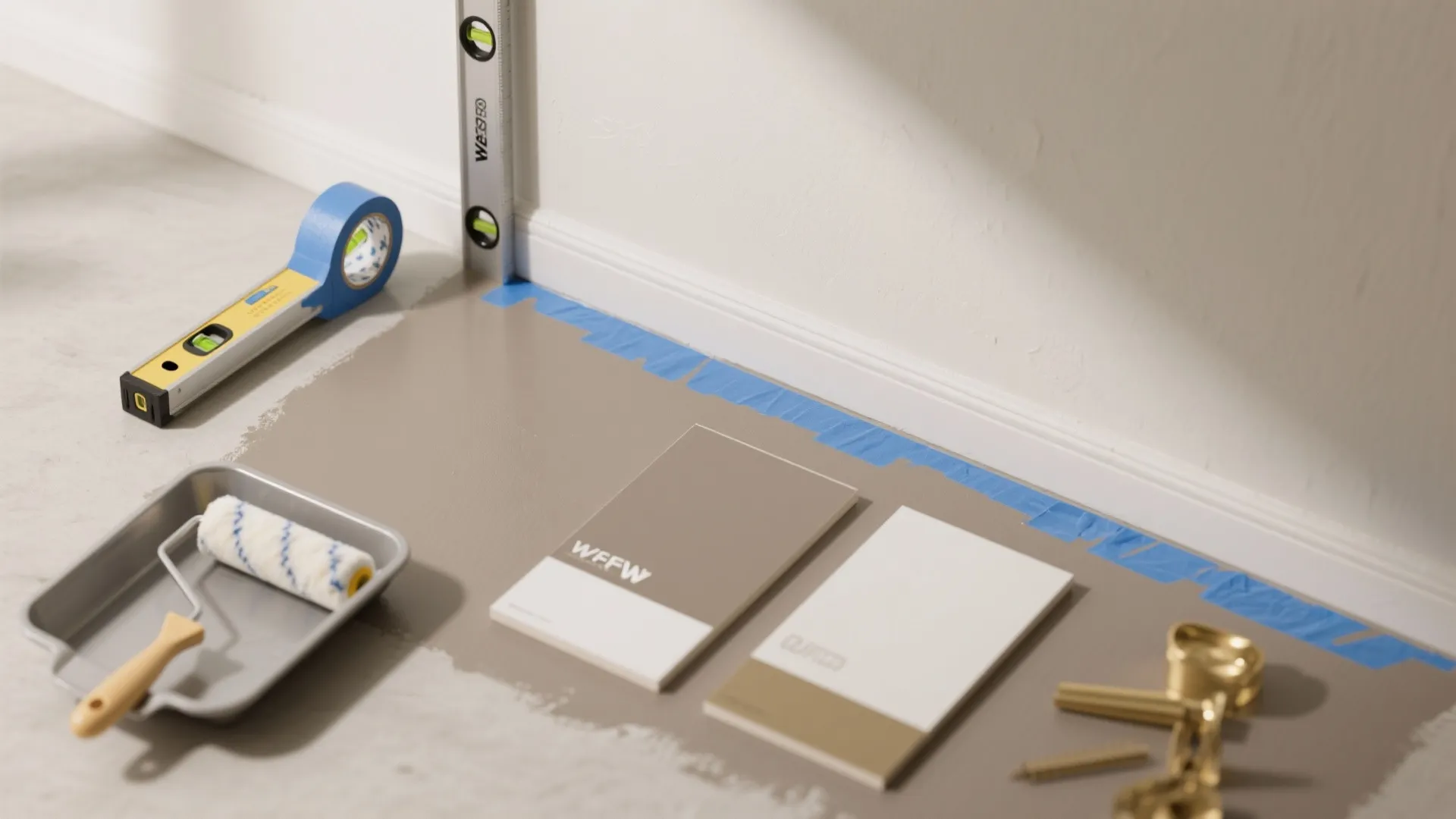 Two-Tone Paint to Fake Architecture