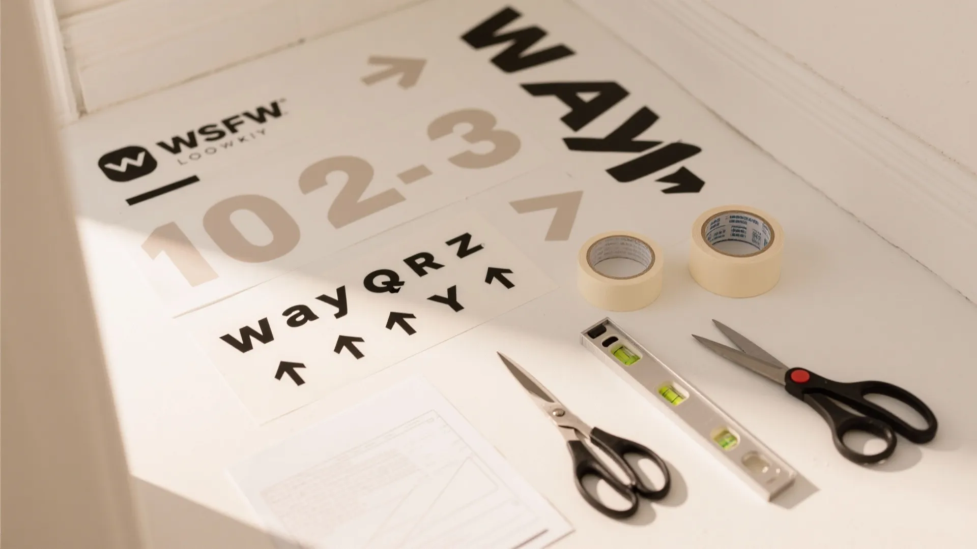 Typography and Wayfinding: Quotes, Numbers, and Arrows