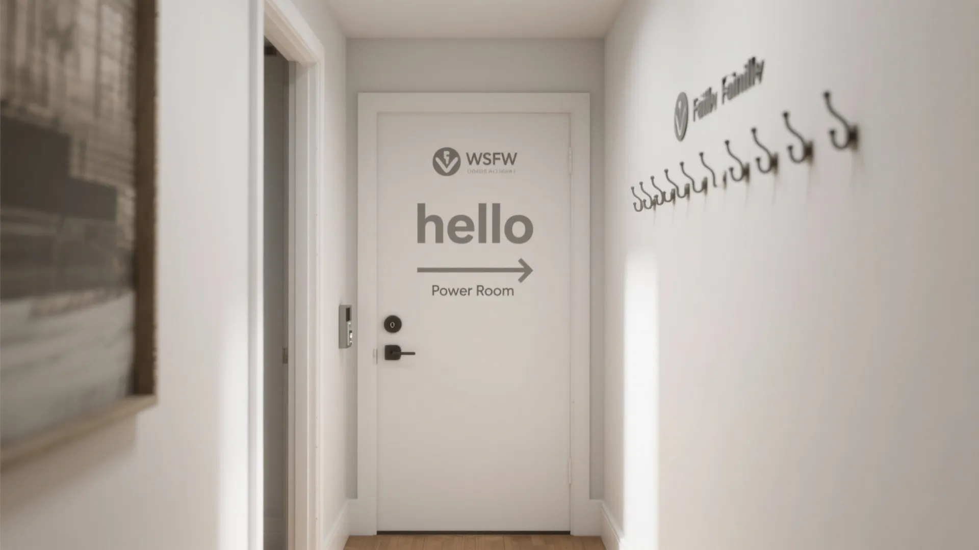 Typography and Wayfinding to Set the Tone