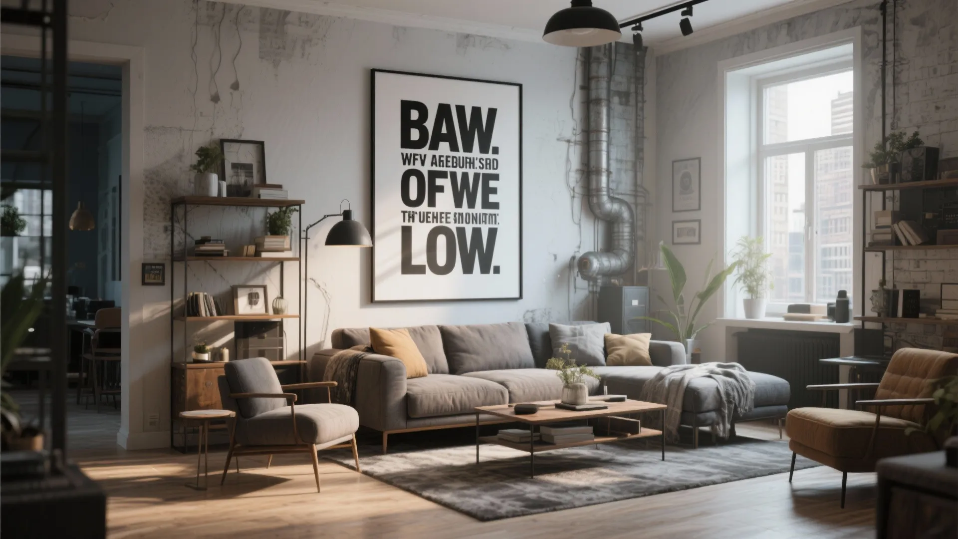 Statement Typographic Art