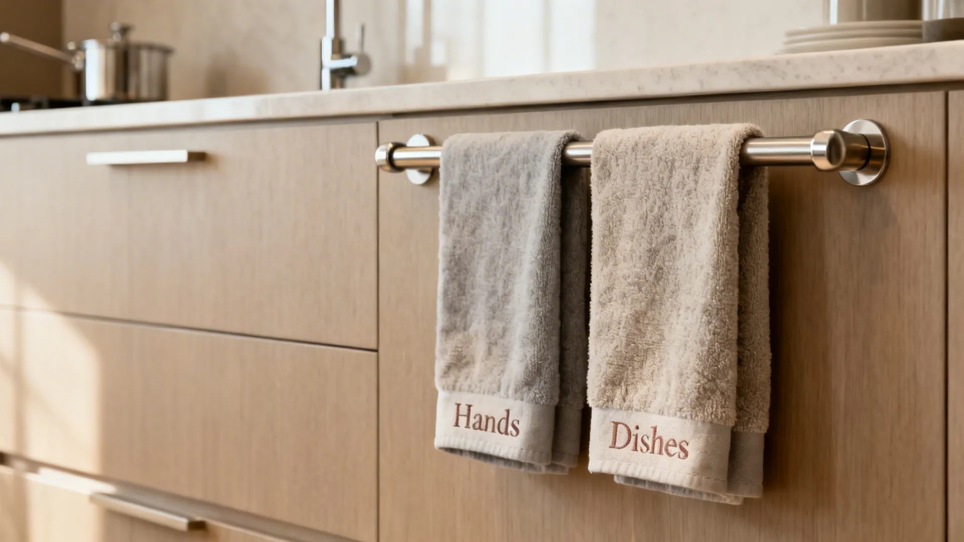 Idea 4: Typographic Towels for Habit Cues