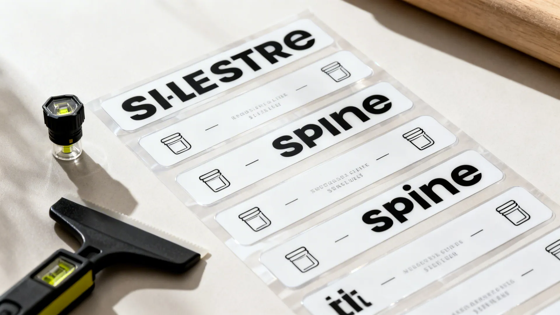 Statement Stickers: Typography, Spice Labels, and Micro-Art