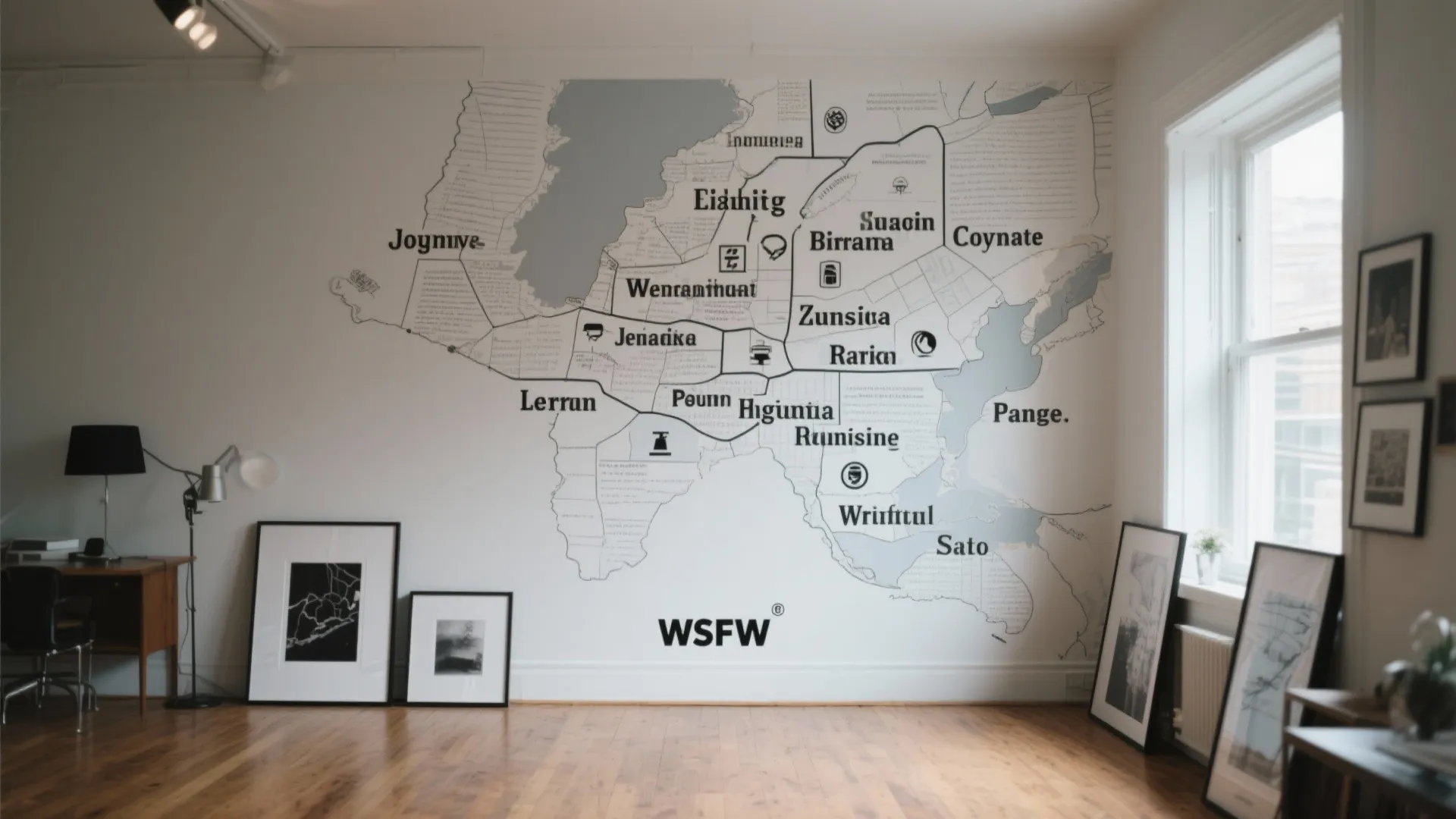 Typography & Personal Narratives on Feature Walls