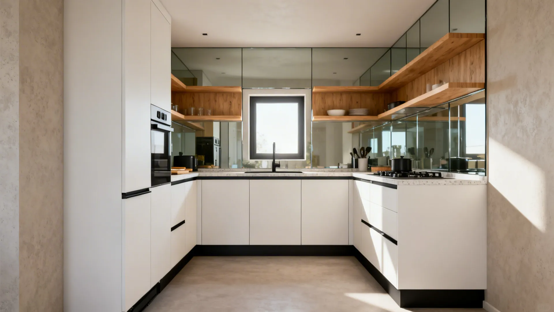U-Shaped Kitchen Designs with Pantry: 5 Smart Ideas