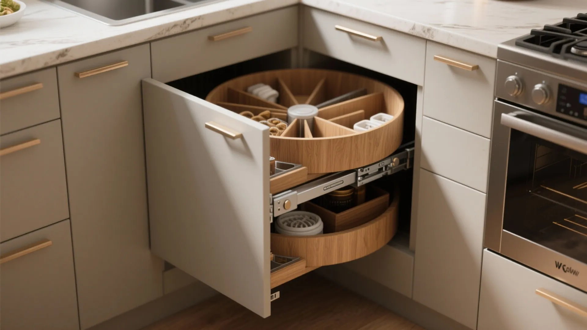 2. U-Shape with Corner Pull-Outs