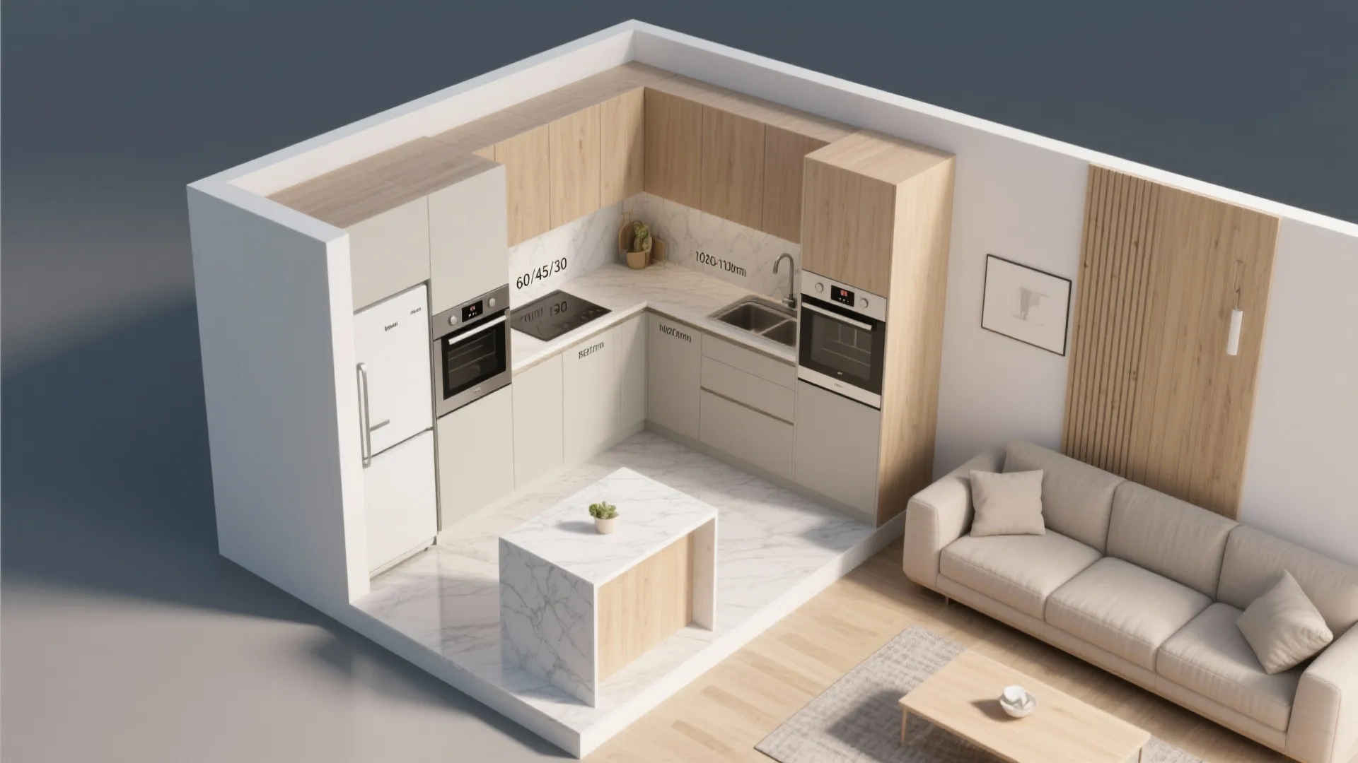 U-Shape Efficiency in Micro Homes