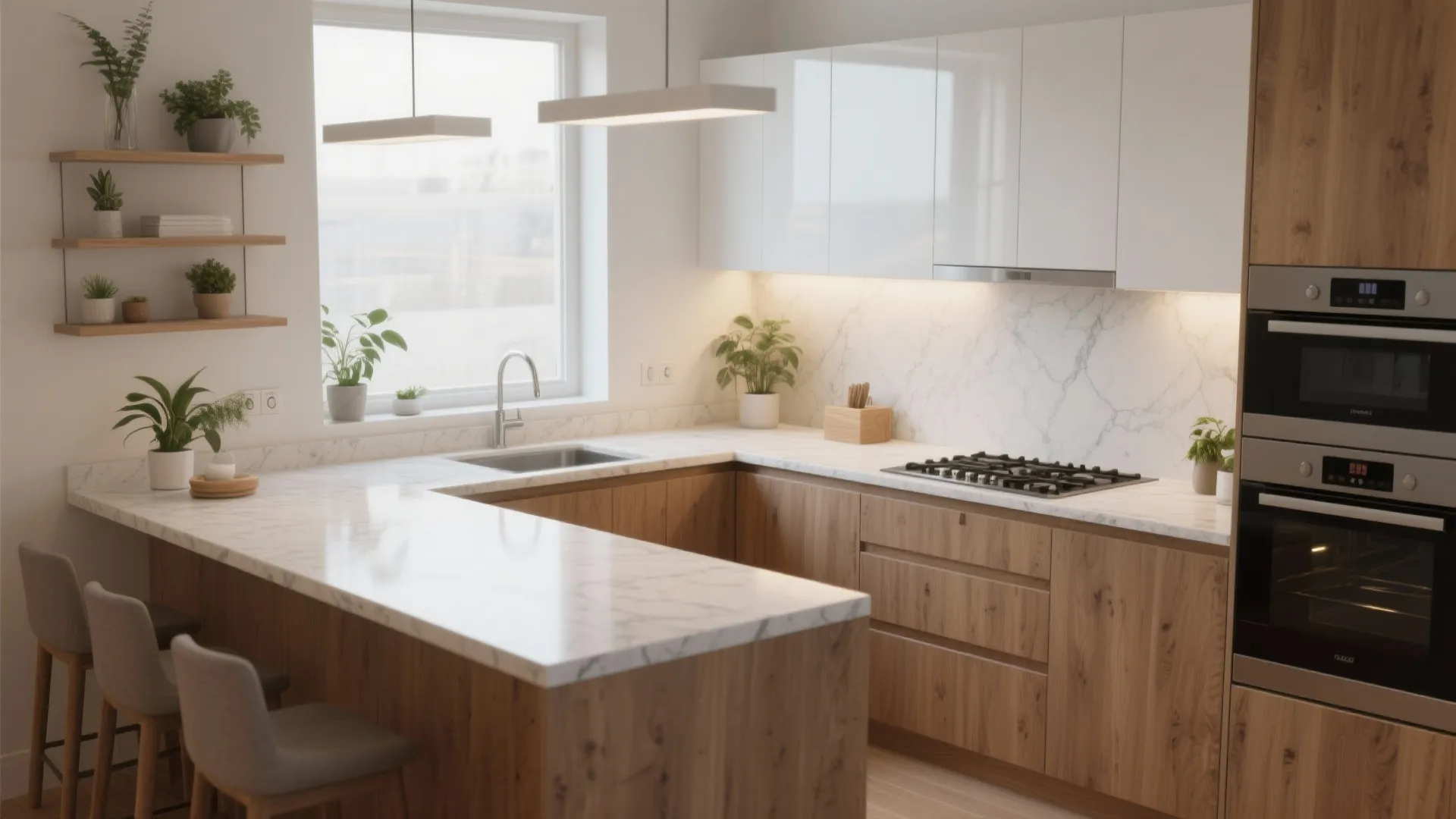 Small U-Shaped Kitchen Designs: 5 Ideas: Practical, stylish small U-shaped kitchen designs and tips from a seasoned designer