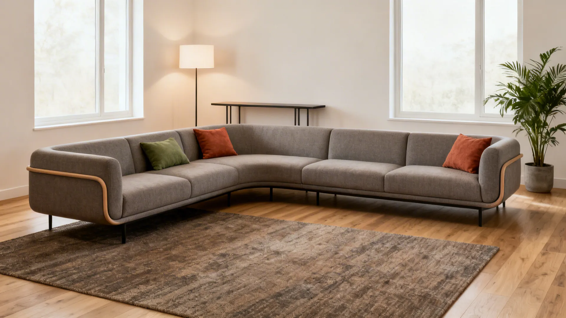 U-Shaped Sofa Designs: 5 Living Room Ideas