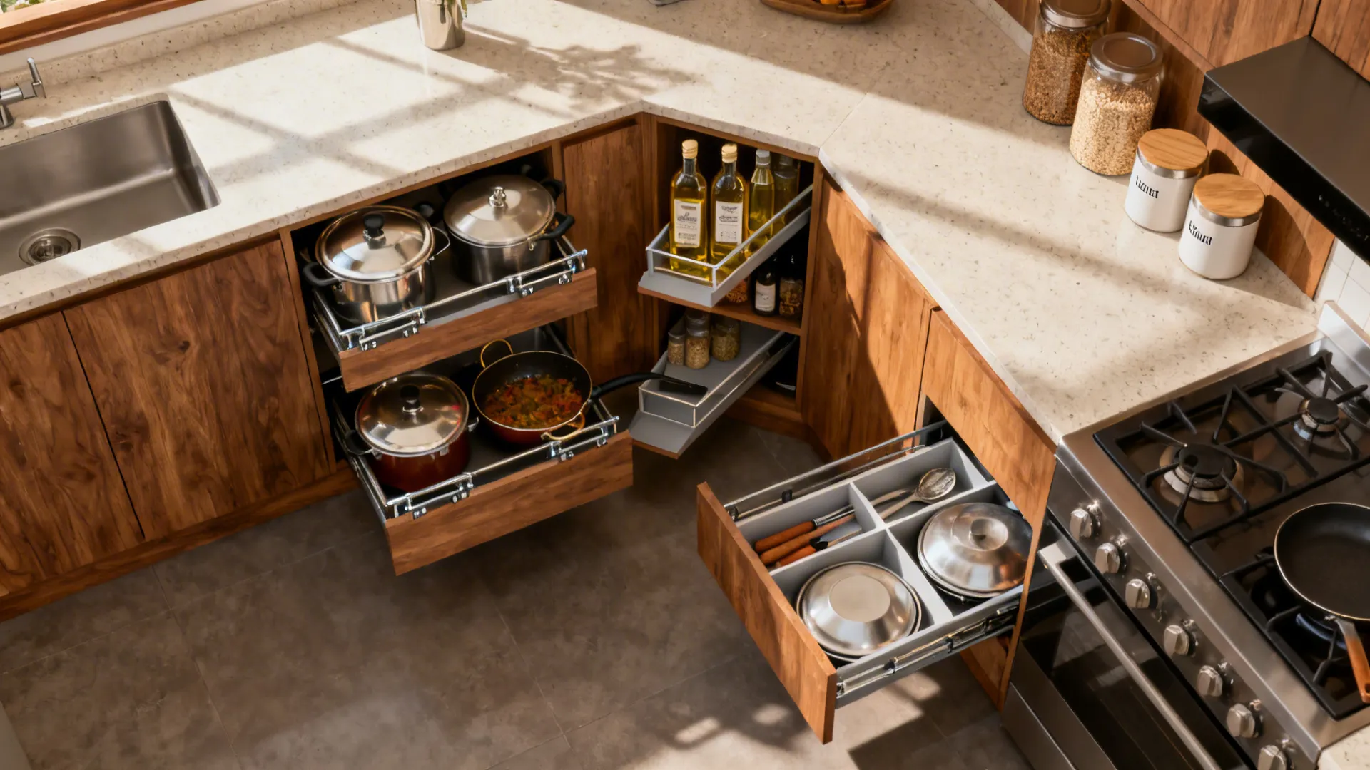 Storage that fits Indian cookware