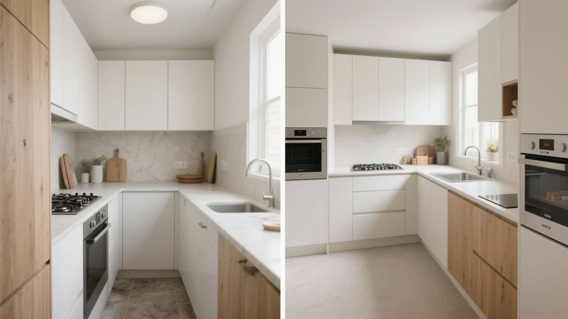 L-Shaped Compact Layout for Workflow