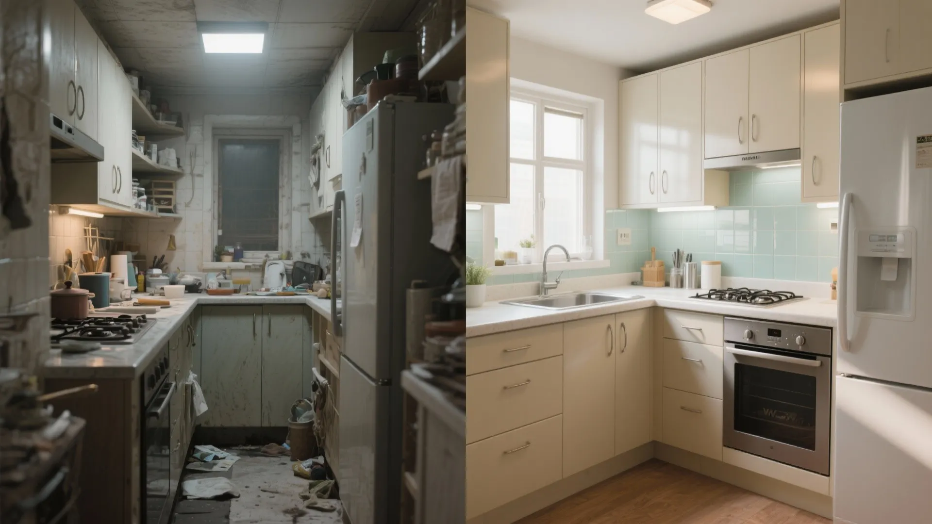 L-Shaped Layout to Free Counter Space