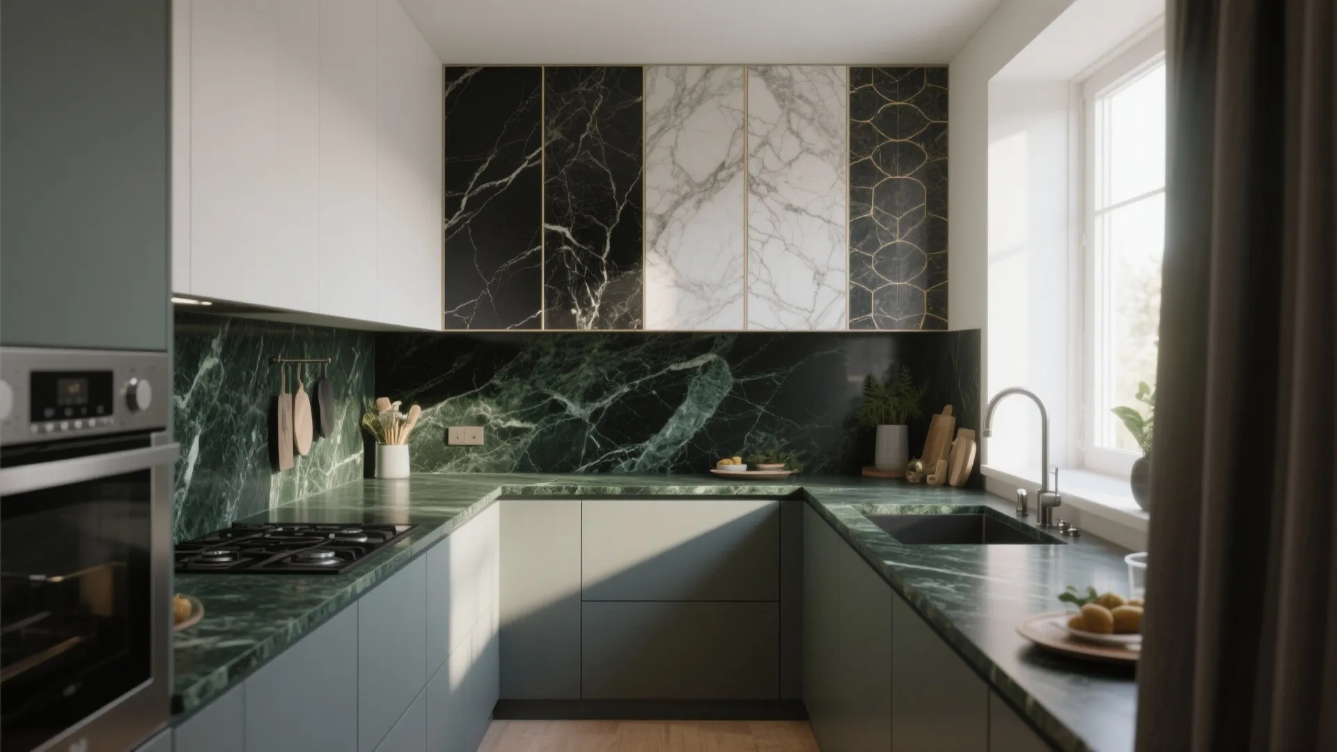 Kitchen Backsplash Ideas with Uba Tuba Granite Countertops: Explore Creative Backsplash Options to Complement Uba Tuba Granite
