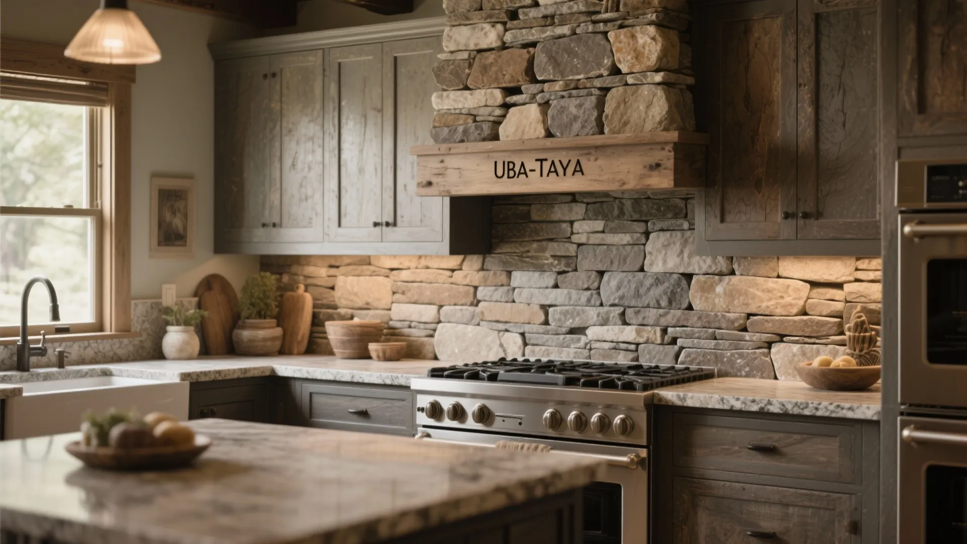 5. Natural Stone Ledger Panels