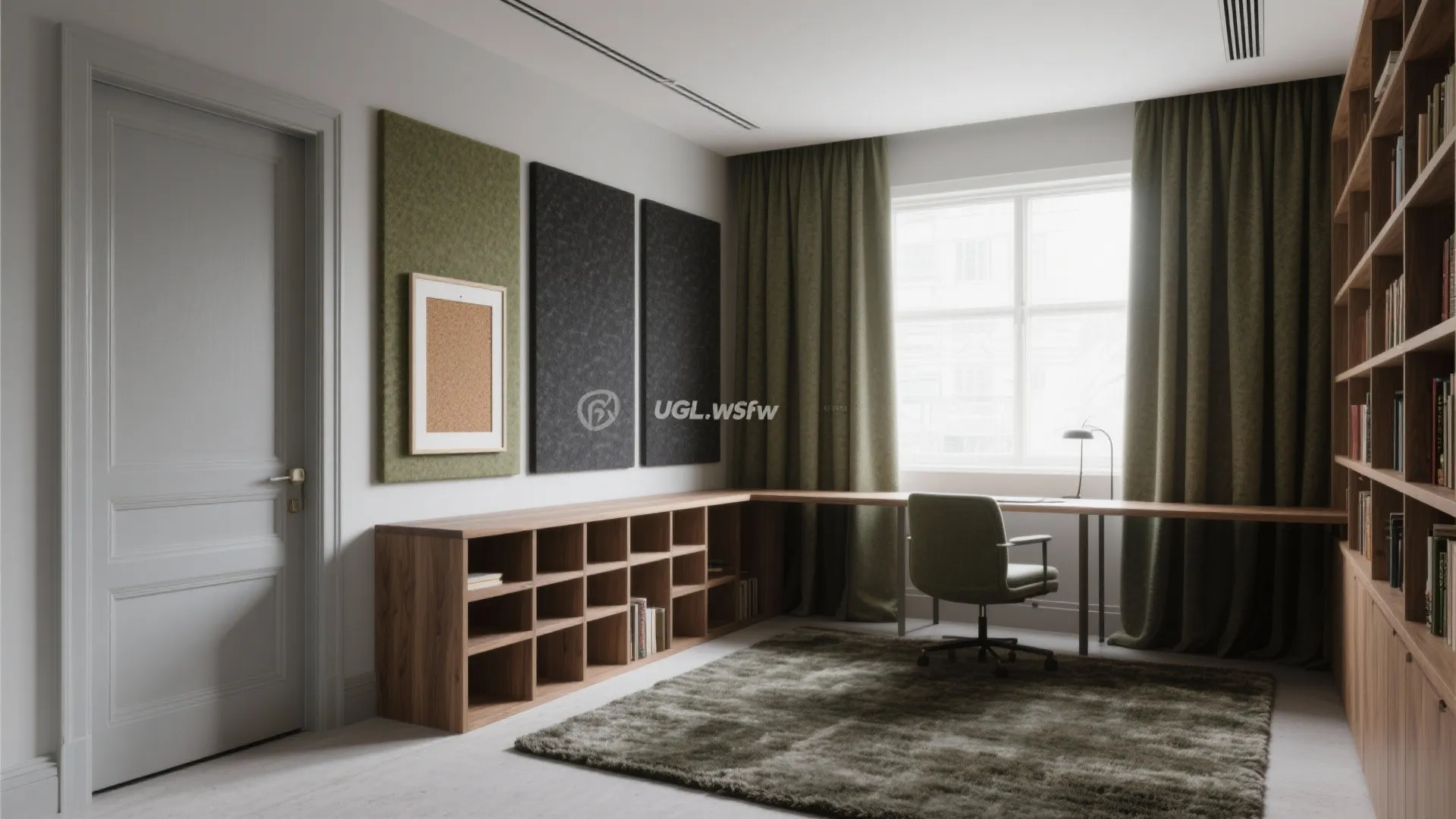 Acoustic layering for library-grade quiet