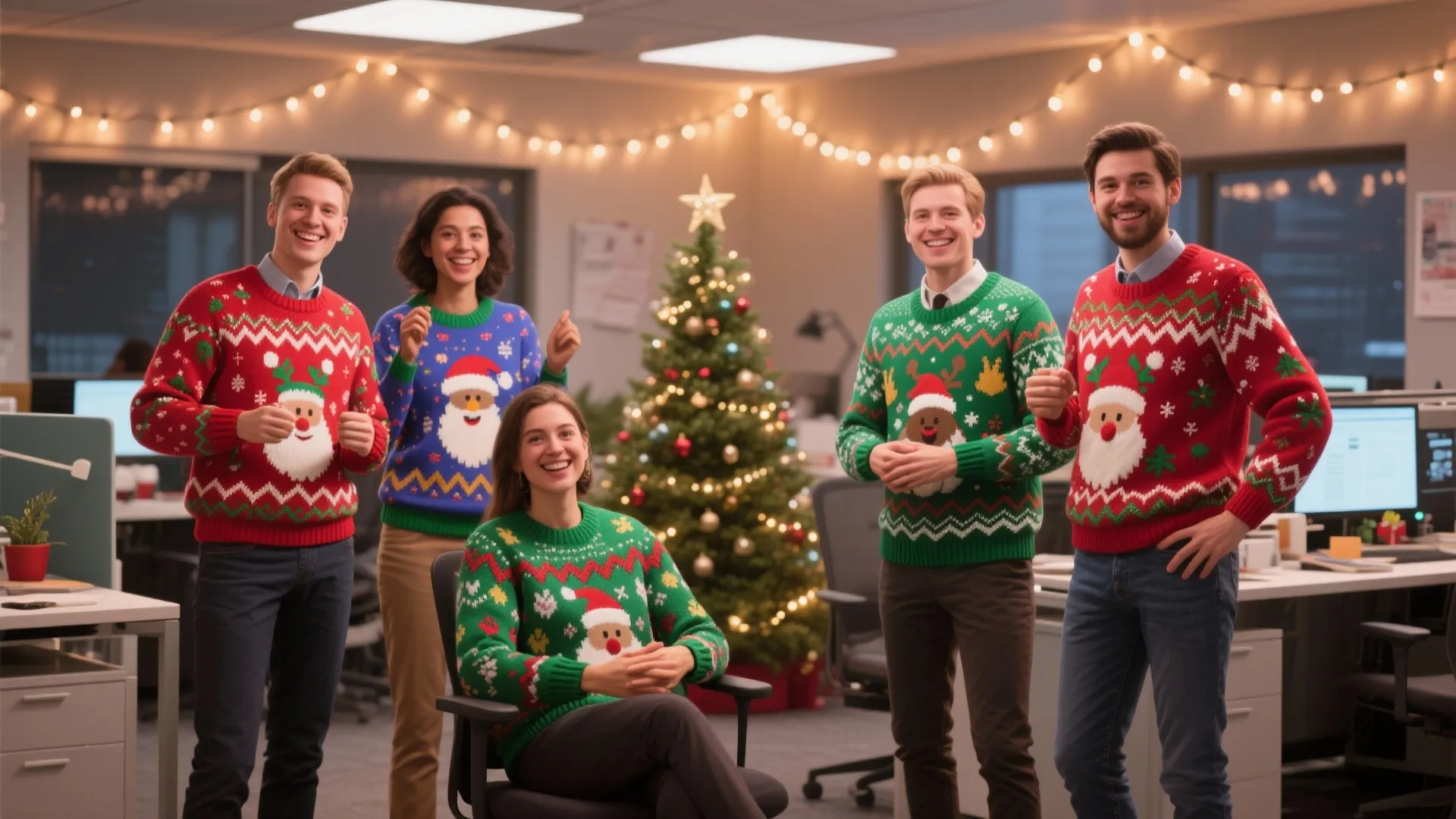1. Ugly Sweater Contest