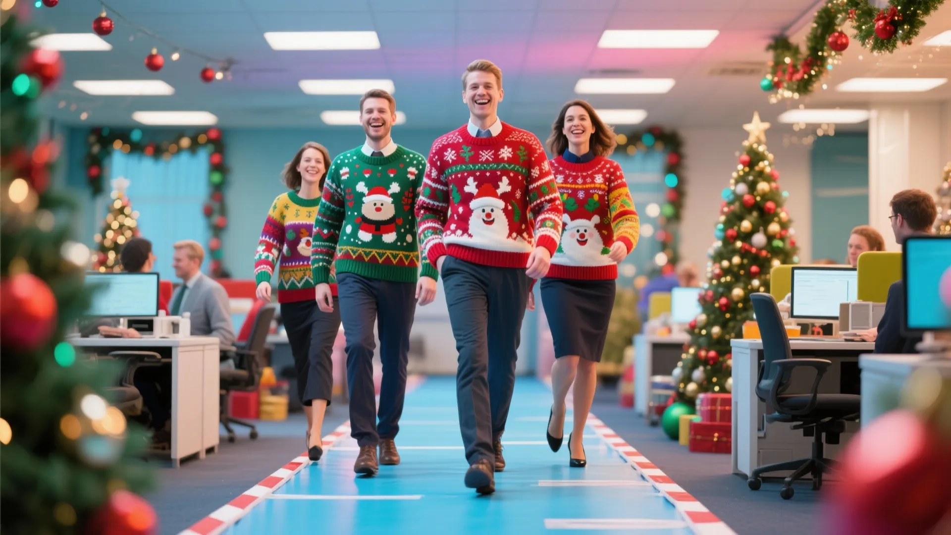5. Ugly Sweater Runway