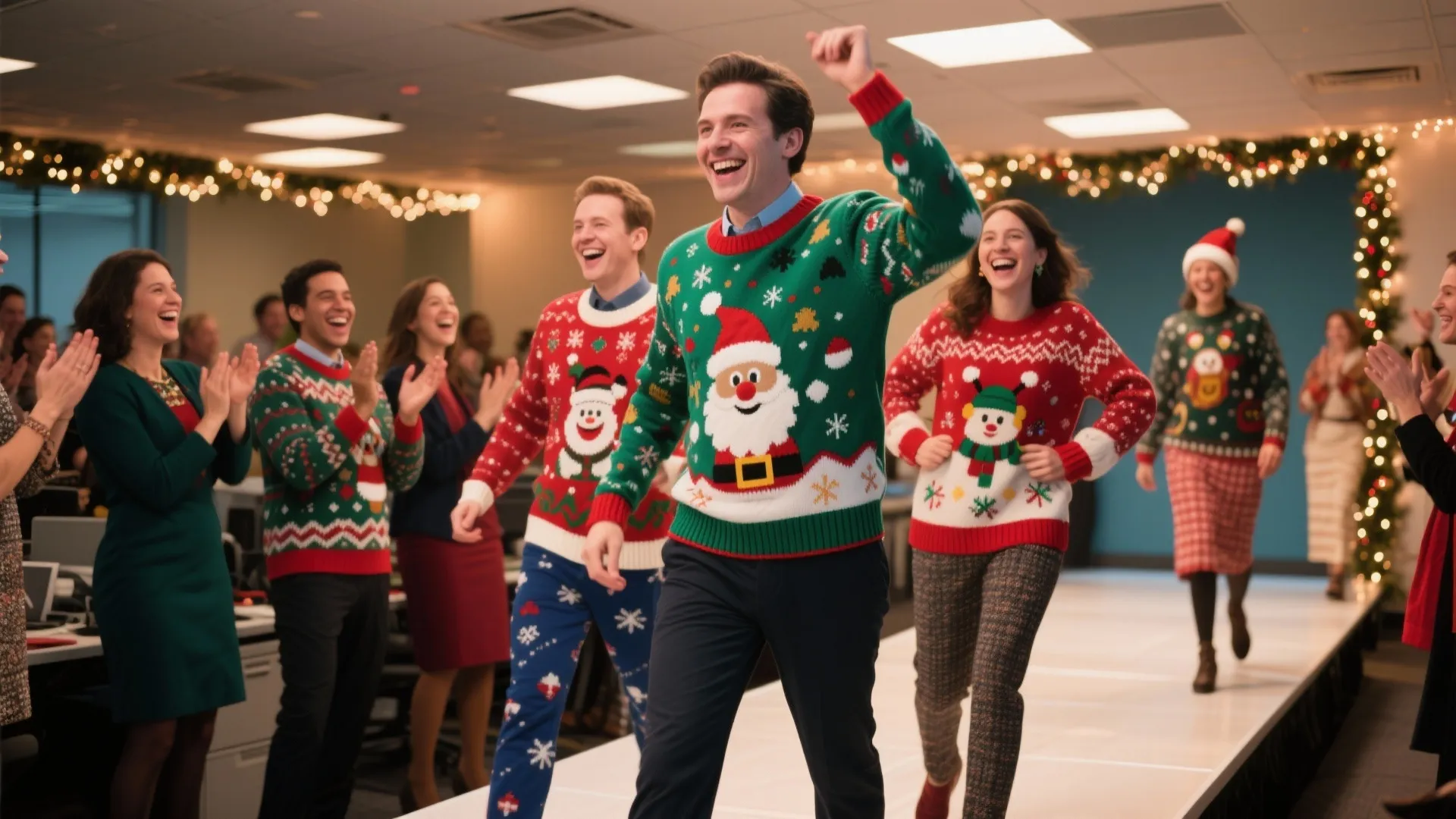 7. Ugly Sweater Runway