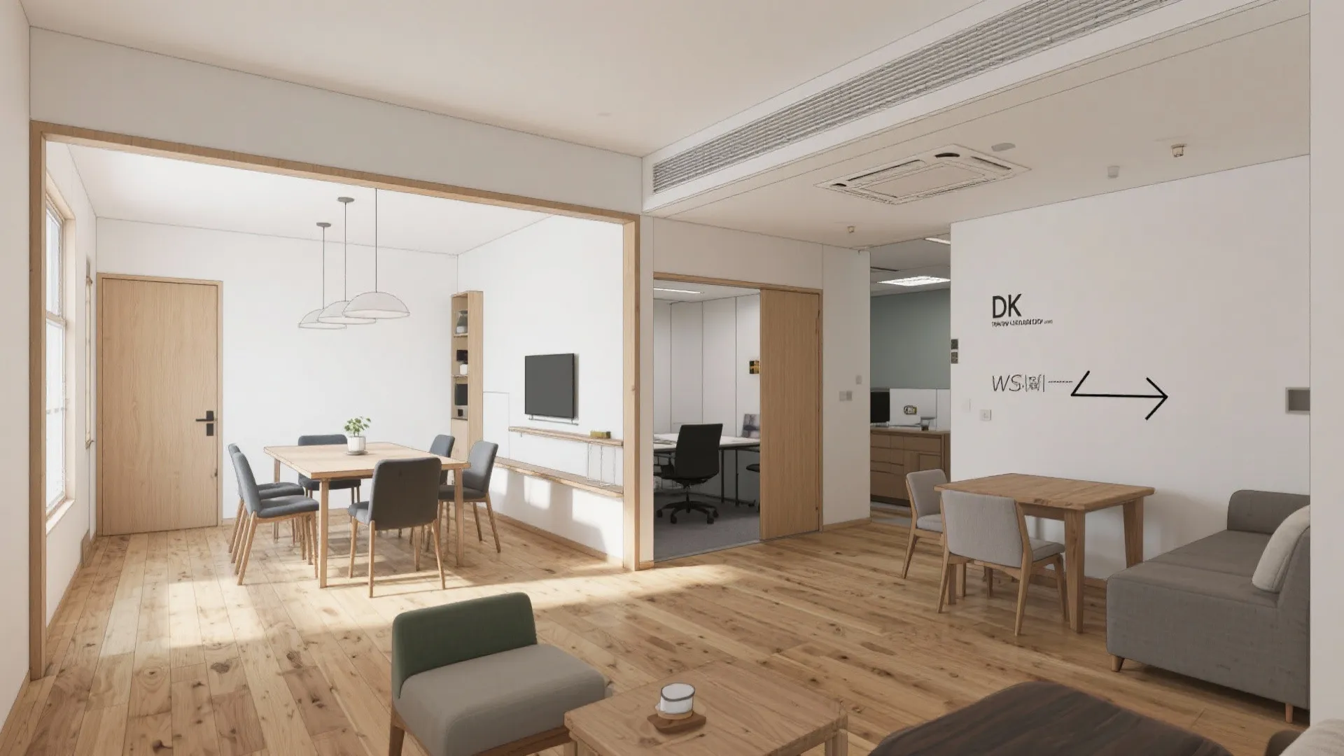 Tips 1: 鶯谷の3DKをゾーニングで事務所化する（東京小戸型＋動線計画）