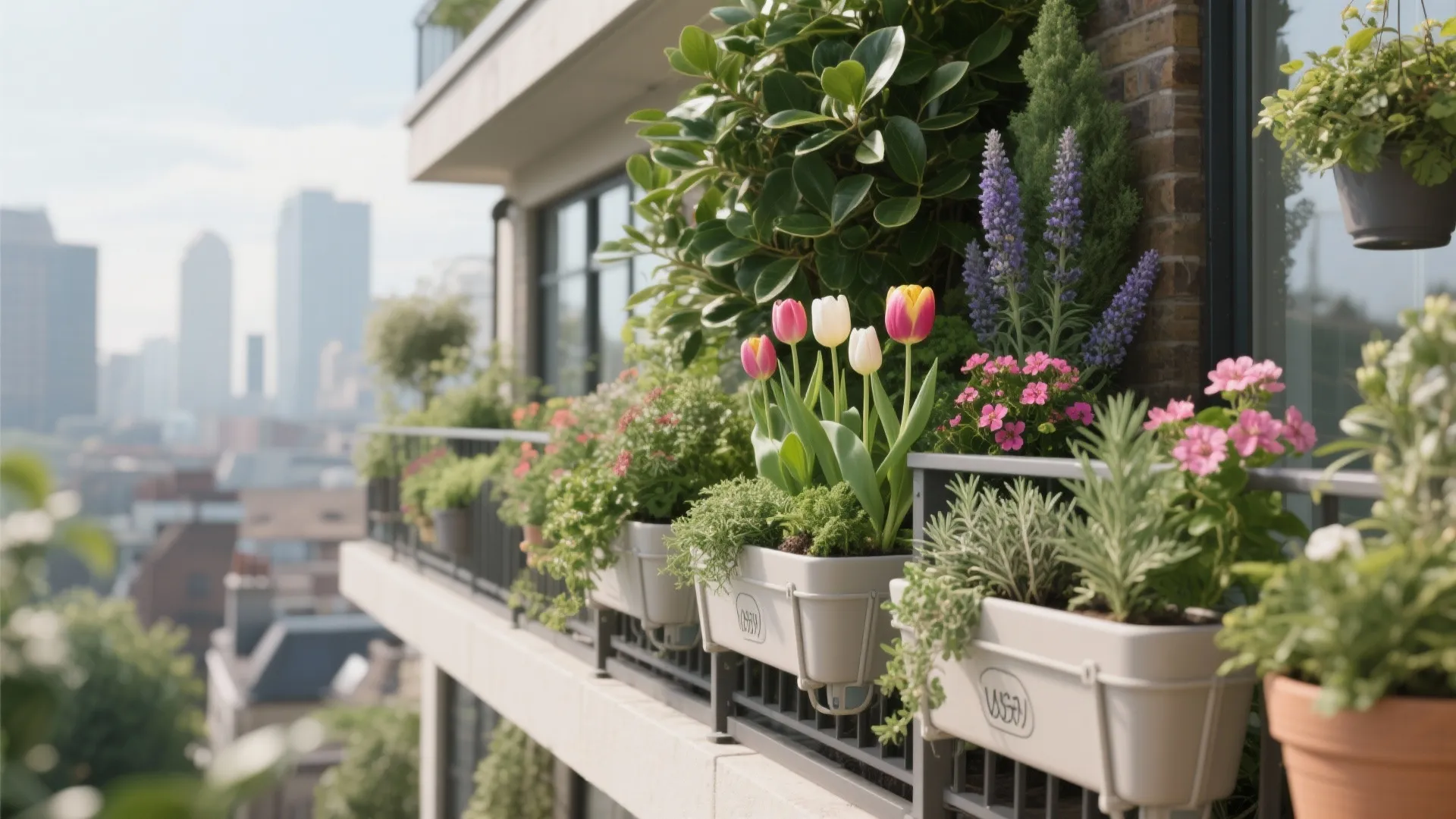 Greenery That Thrives: UK Balcony Plants
