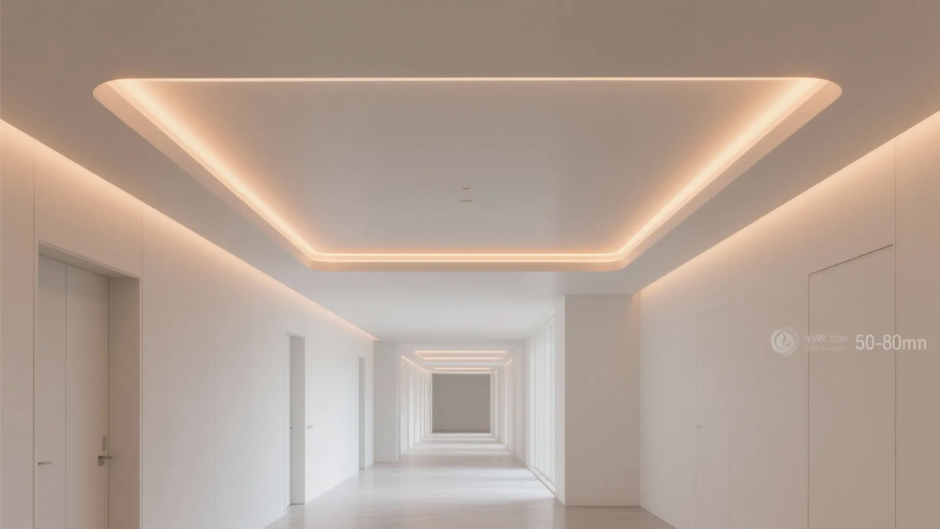 Ultra-slim Cove Lighting for Visual Height