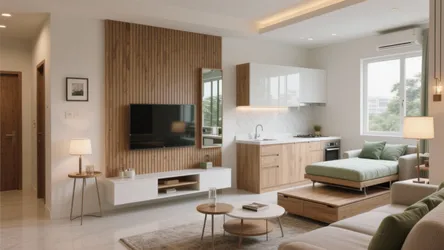 5 Smart Design Ideas for a 1 BHK Flat in Ulwe