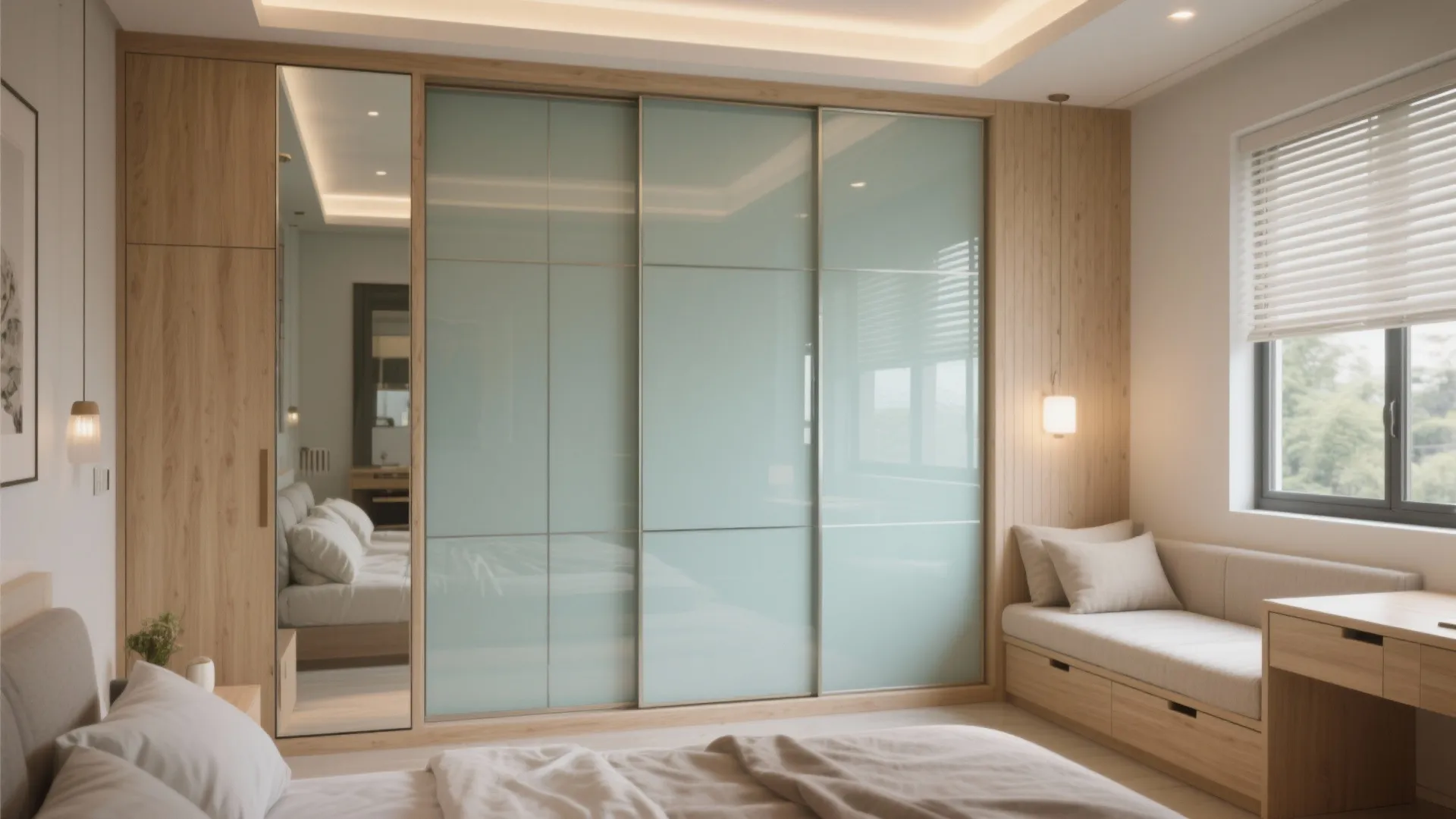 Smart Bedroom Storage: Sliding Wardrobes, Bay Windows, and Built-ins