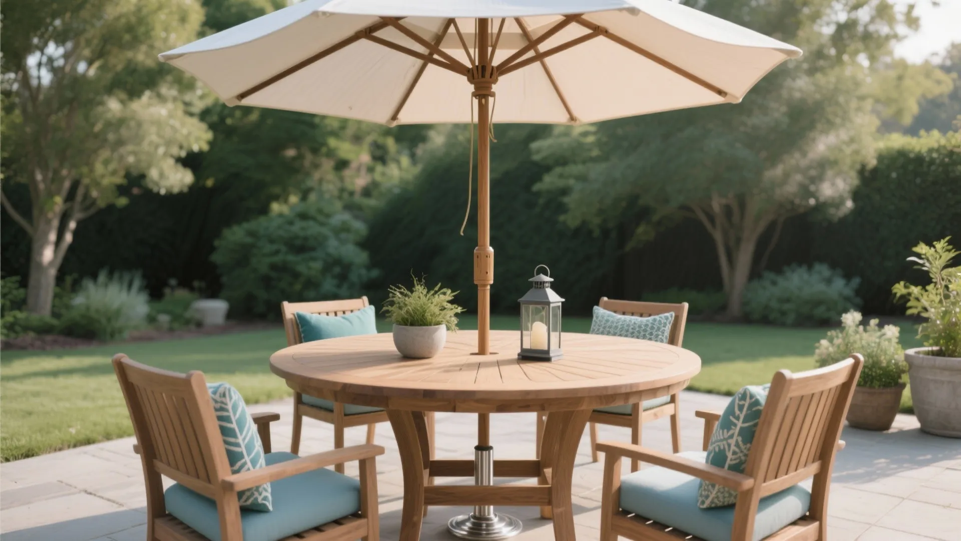 DIY Umbrella Table: Simple Steps for a Fun Backyard Project: 1 Minute to Your Own Outdoor Oasis—Fast-Track Guide to Making a DIY Umbrella Table