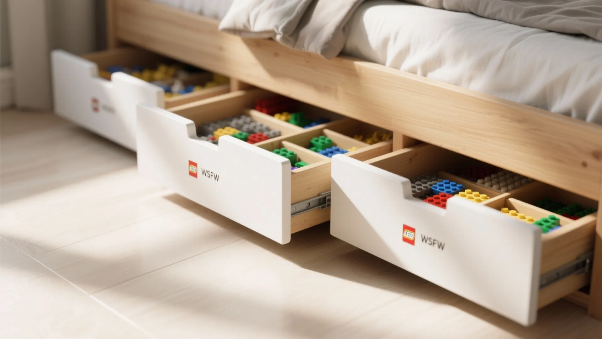 Under-Bed Drawer Storage