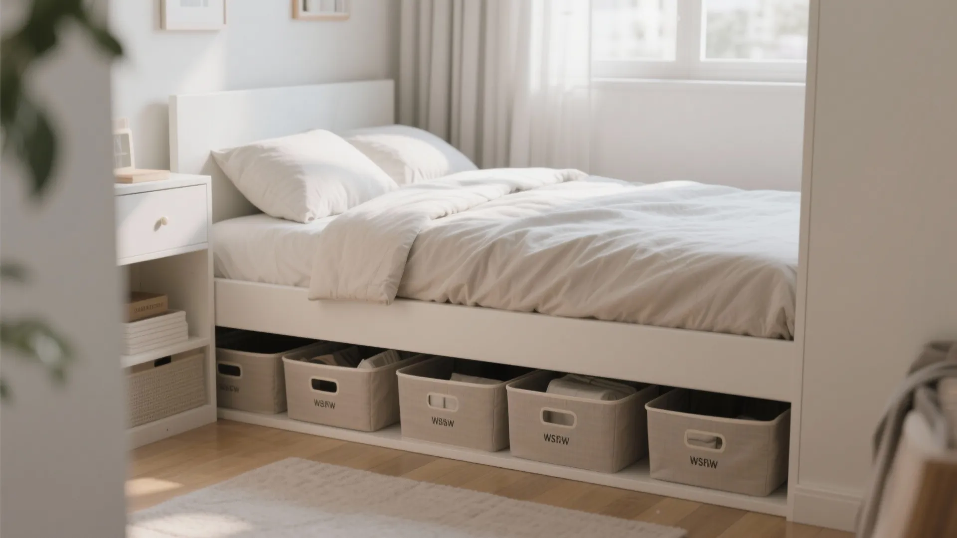 8. Under-bed Organization