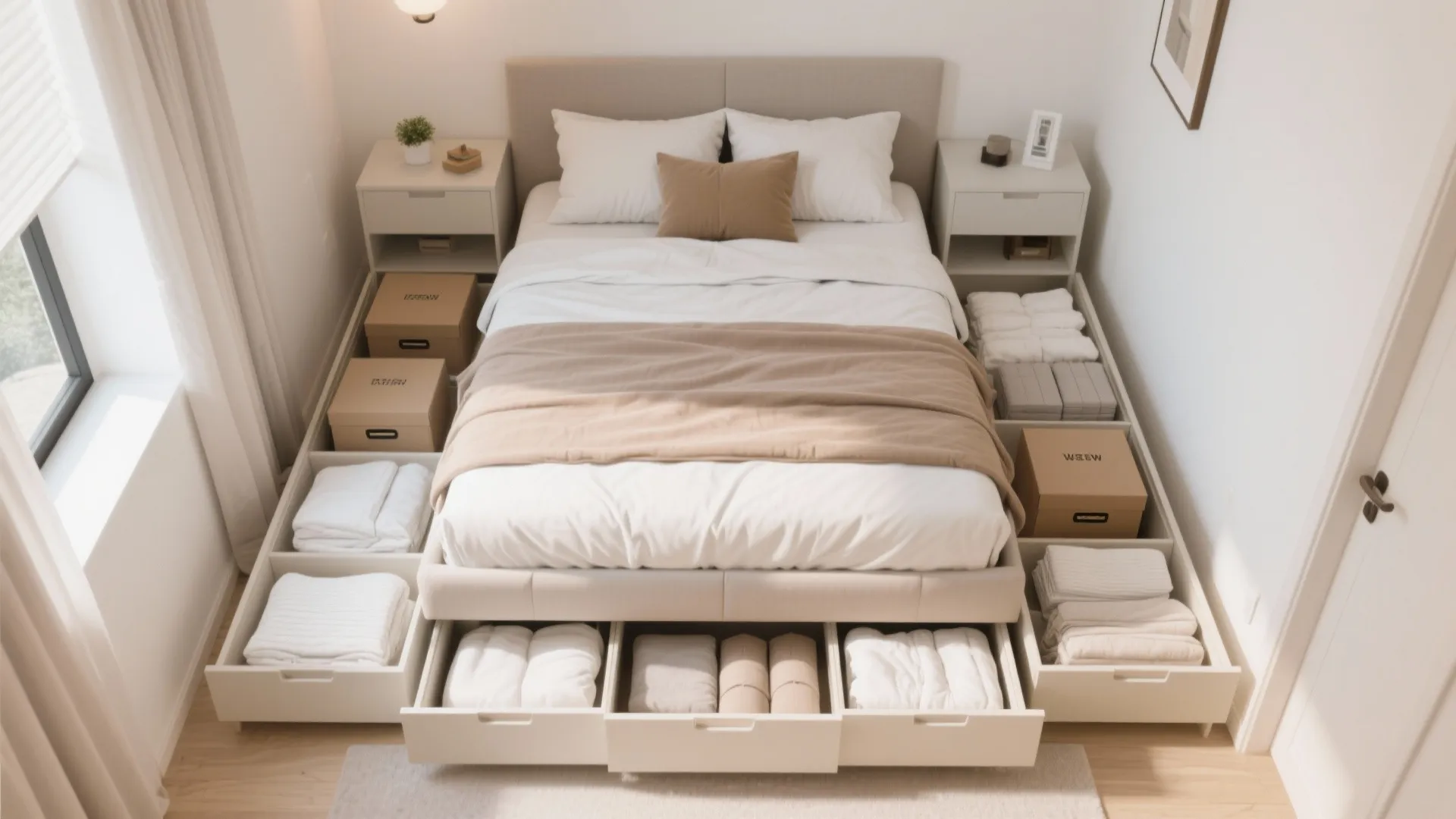 3. Under-Bed Storage