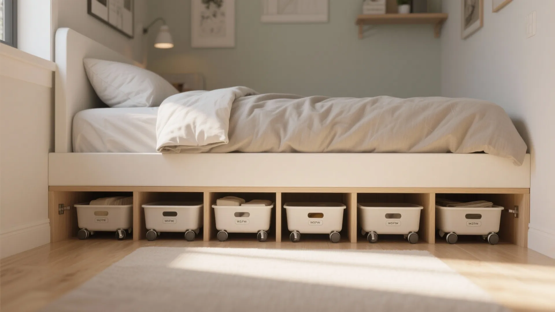 7. Under-Bed Storage Bins