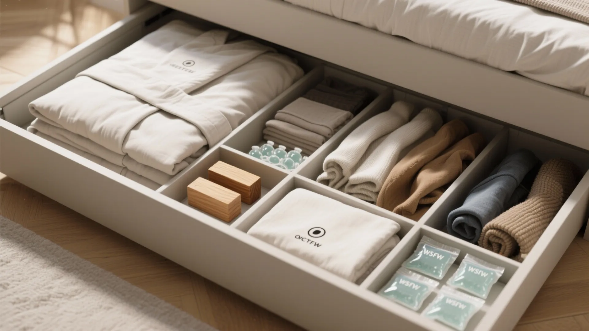 Under-bed Storage for Clutter Control