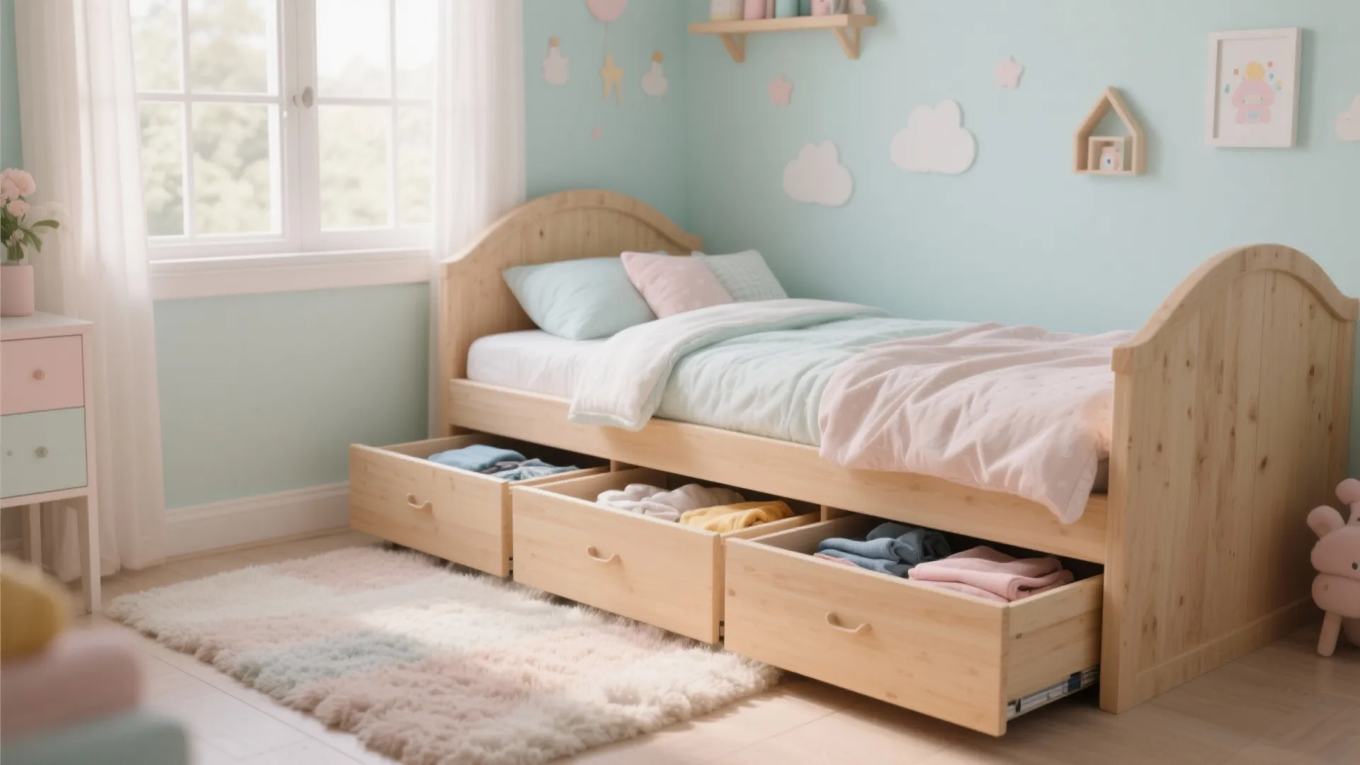 2. Under-Bed Drawers