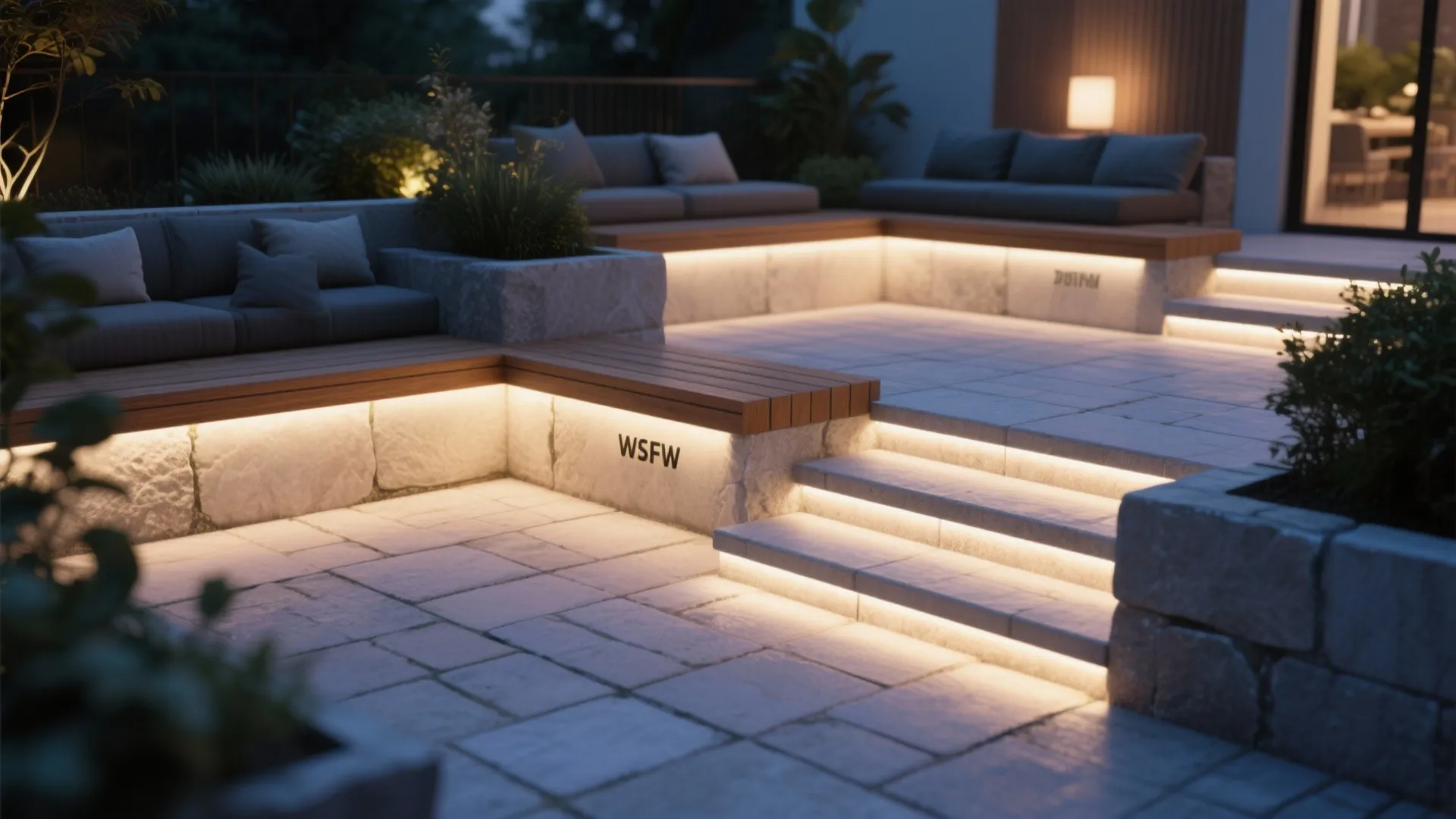 Under-Bench and Step Glow for Safety