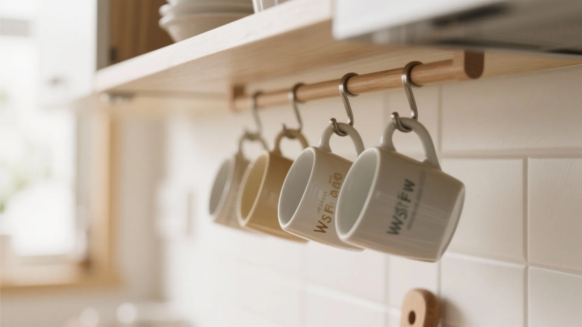 3. Under-Cabinet Hooks