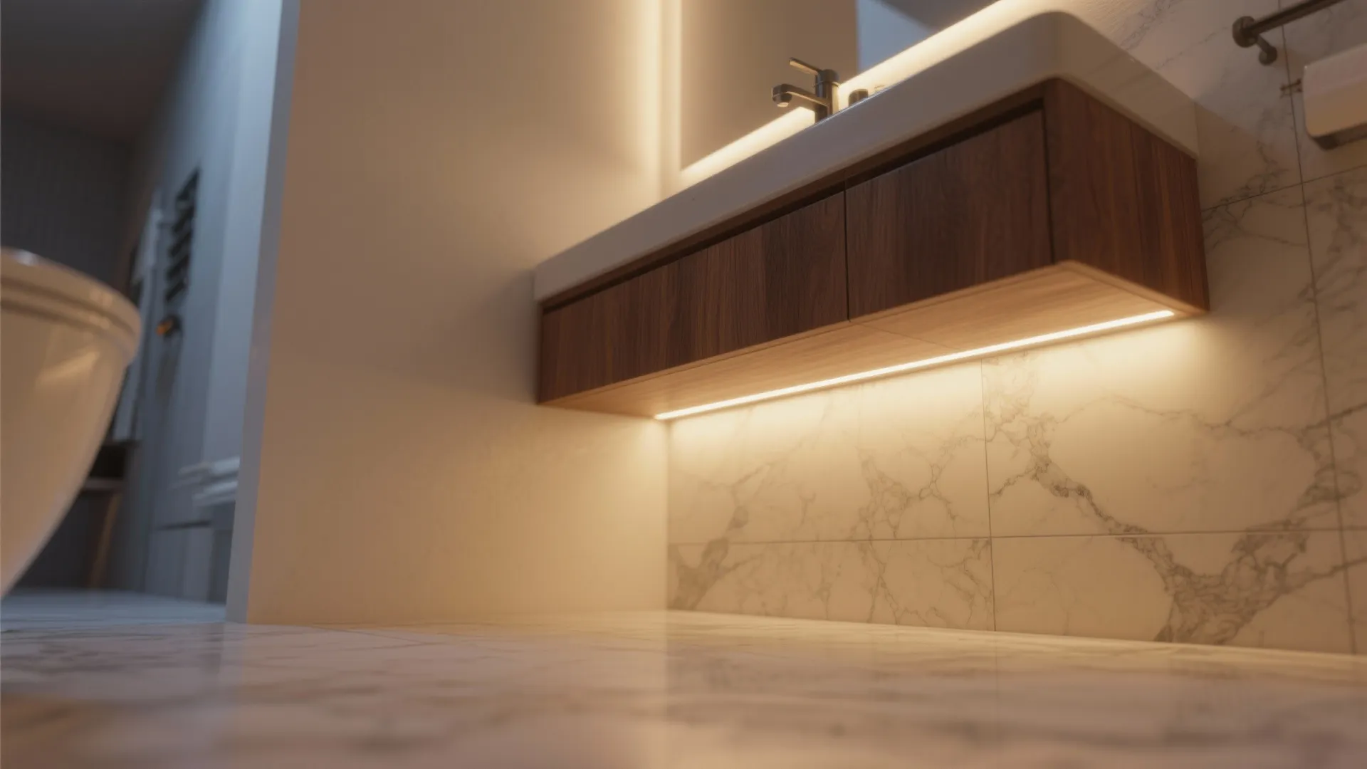 2. Under-Cabinet Glow