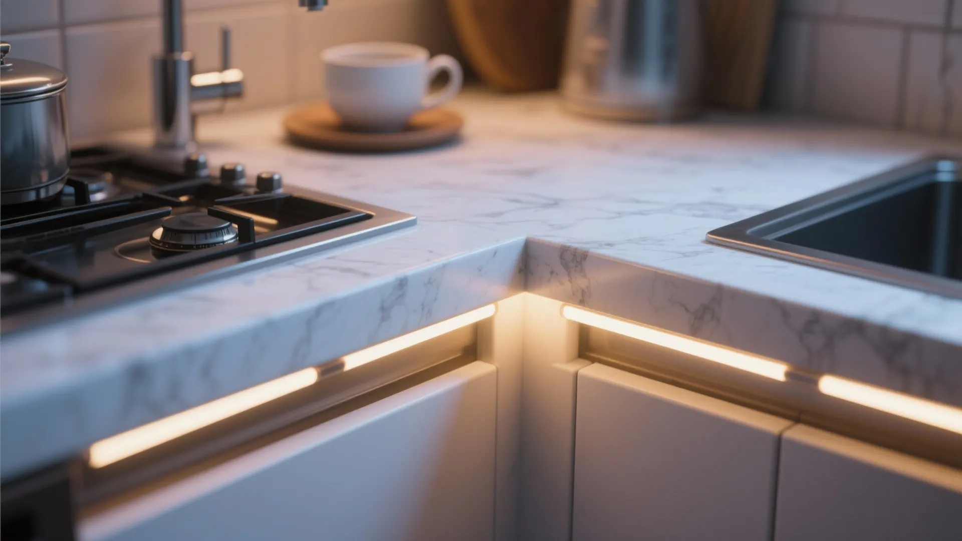 3. Under-Cabinet LED Strips